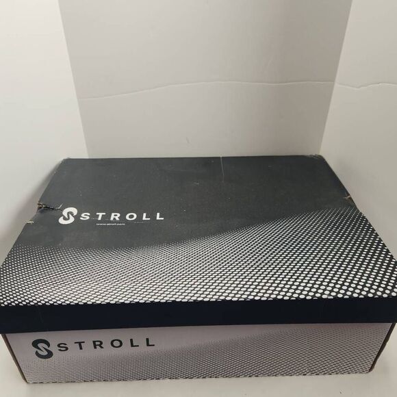 Stroll Mens Black Low Top Mesh Performance Knit Golf Sneaker Shoes Size 11.5 - Picture 8 of 8